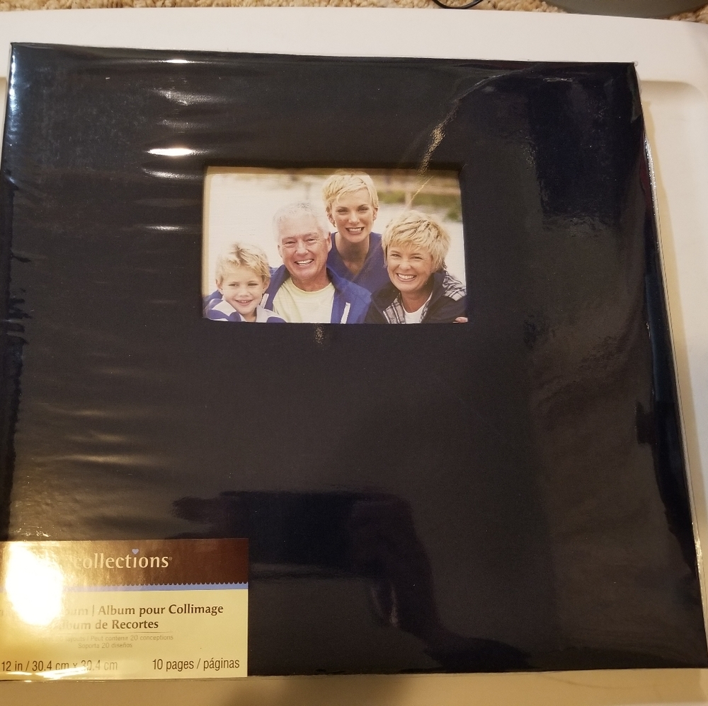 Scrapbook 12 x 12 Dark Blue